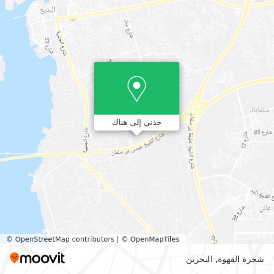خريطة شجرة القهوة