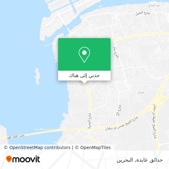 خريطة حدائق عايدة