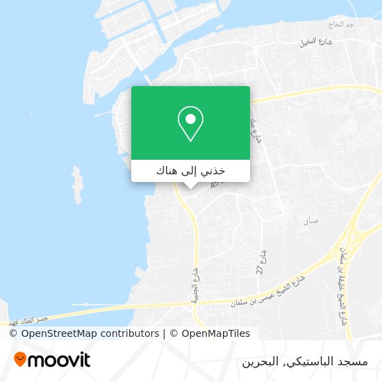 خريطة مسجد الباستيكي