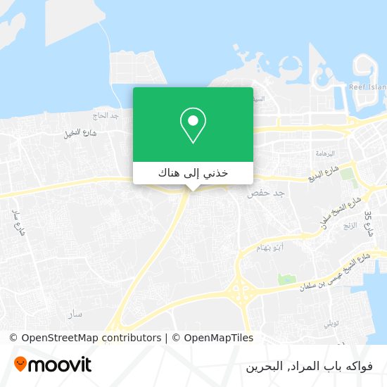 خريطة فواكه باب المراد