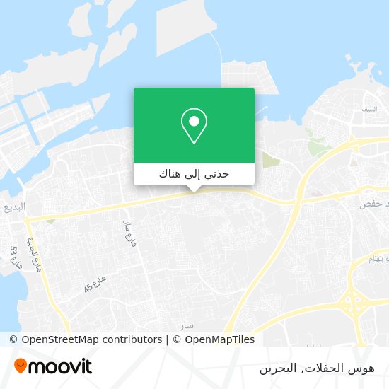 خريطة هوس الحفلات