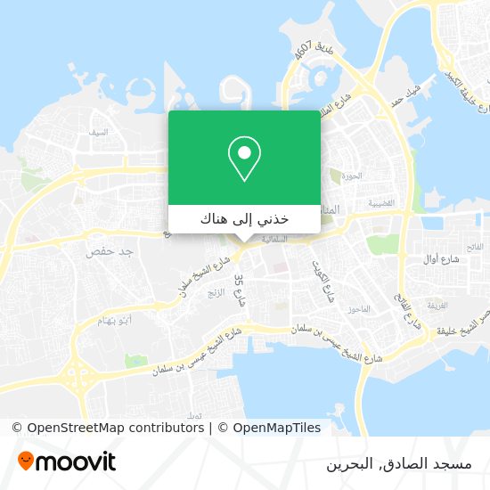 خريطة مسجد الصادق