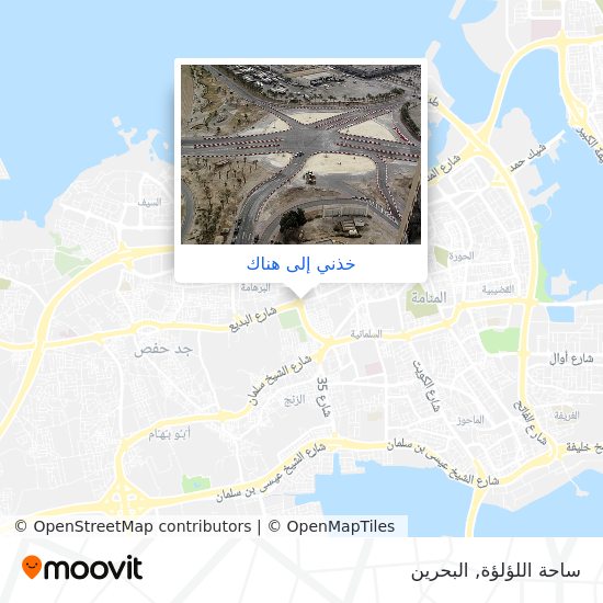 خريطة ساحة اللؤلؤة