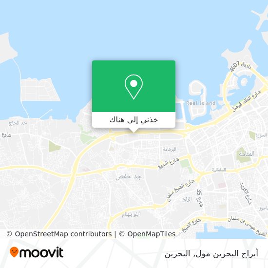 خريطة أبراج البحرين مول