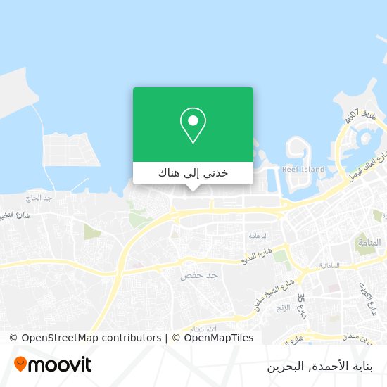 خريطة بناية الأحمدة