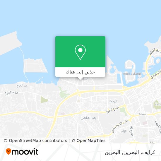 خريطة كرايف, البحرين
