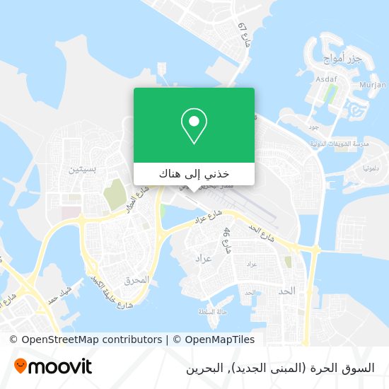 خريطة السوق الحرة (المبنى الجديد)