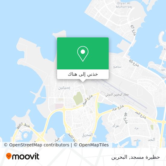 خريطة حظيرة مسجد
