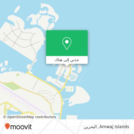 خريطة Amwaj Islands