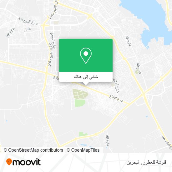 خريطة قلوشة للعطور