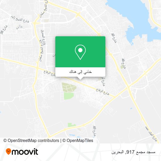 خريطة مسجد مجمع 917