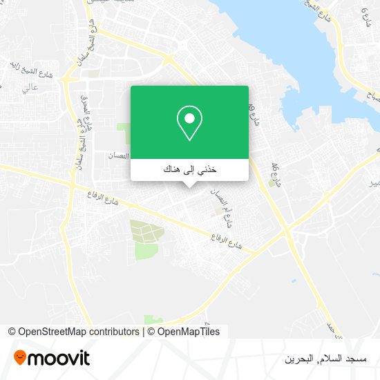 خريطة مسجد السلام