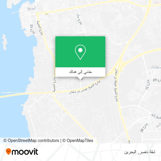 خريطة شقة ناصر