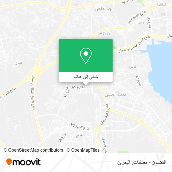 خريطة التضامن - مطالبات