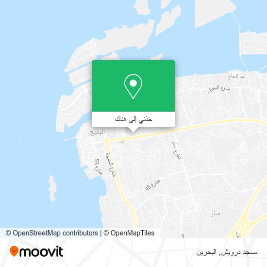 خريطة مسجد درويش