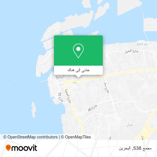 خريطة مجمع 538