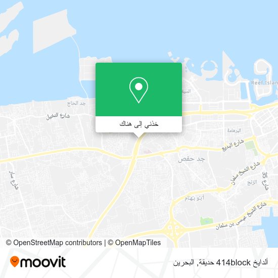 خريطة ألدايخ 414block حديقة