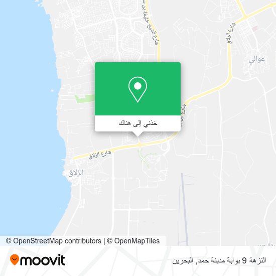 خريطة النزهة 9 بوابة مدينة حمد