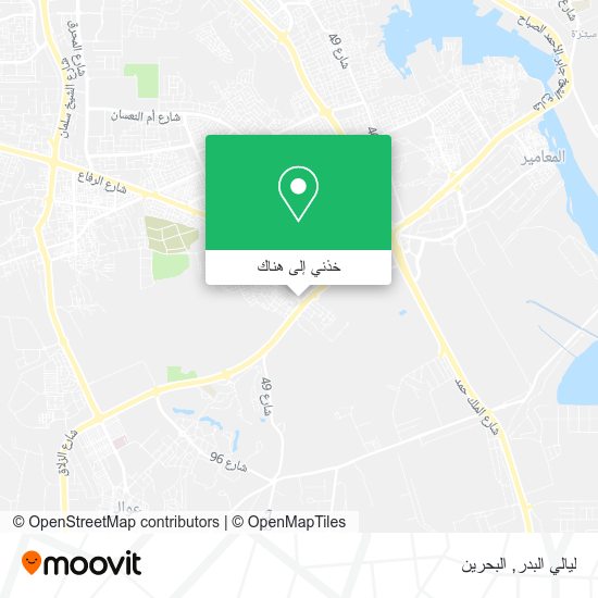 خريطة ليالي البدر