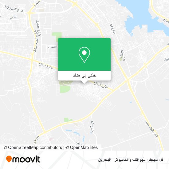 خريطة فل سيجنل للهواتف والكمبيوتر