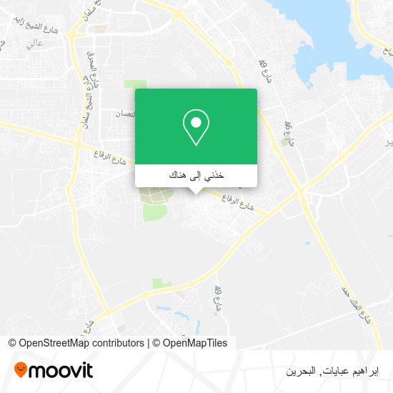 خريطة إبراهيم عبايات
