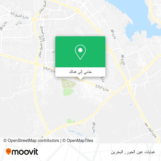 خريطة عبايات عين الحور