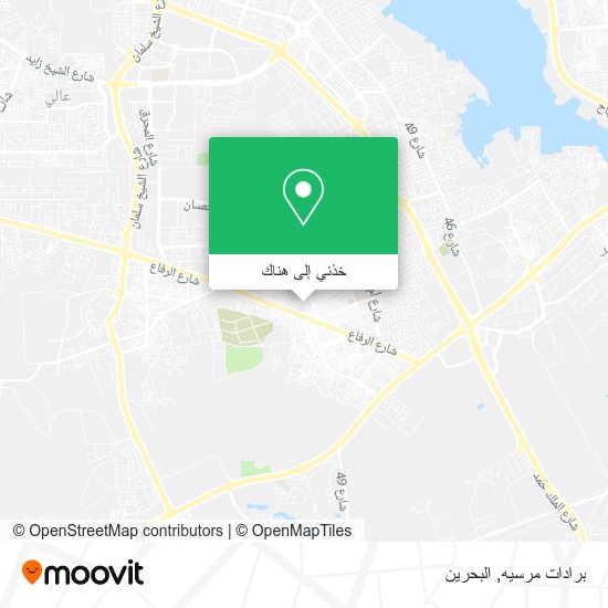 خريطة برادات مرسيه