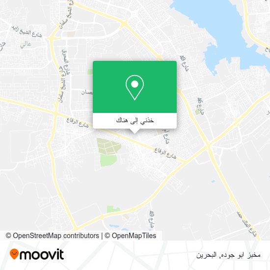 خريطة مخبز ابو جوده