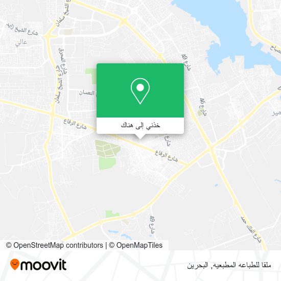 خريطة ملقا للطباعه المطبعيه