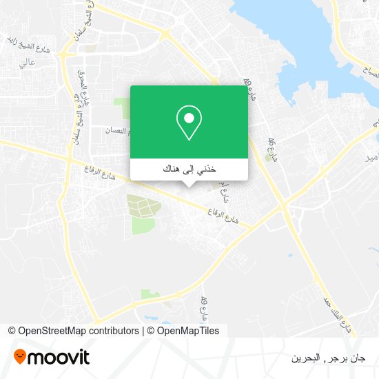 خريطة جان برجر