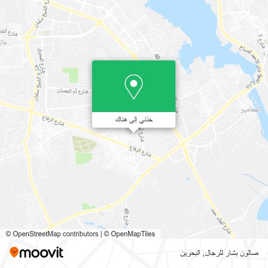 خريطة صالون بشار للرجال