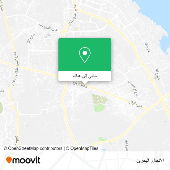 خريطة الأنجال