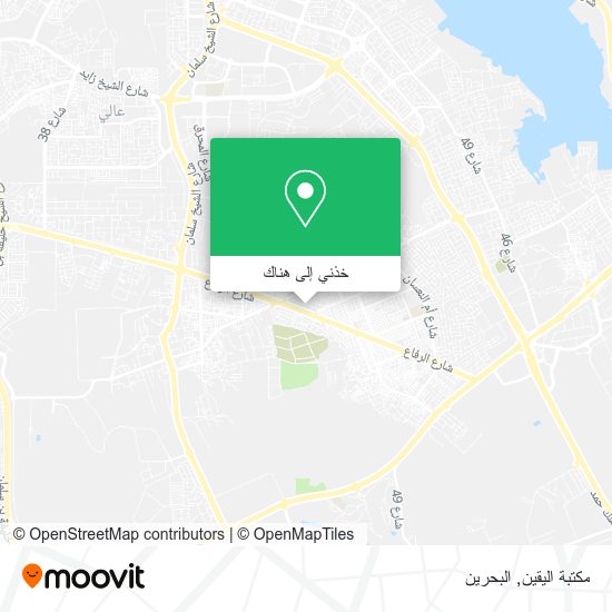 خريطة مكتبة اليقين