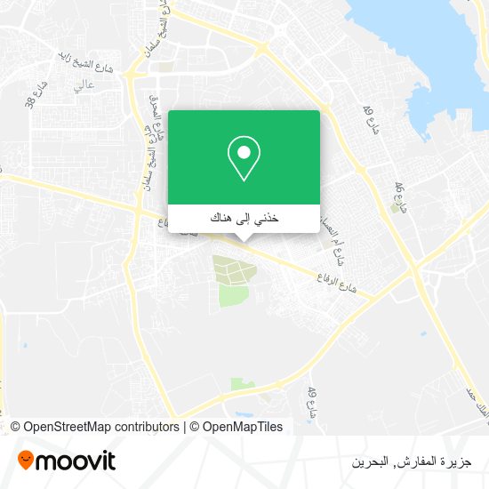 خريطة جزيرة المفارش