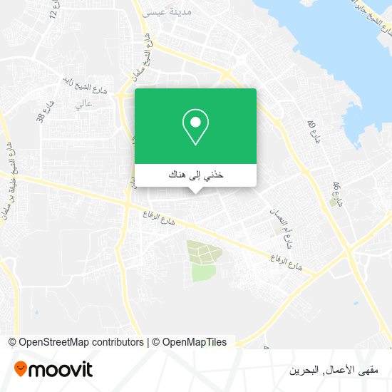 خريطة مقهى الأعمال
