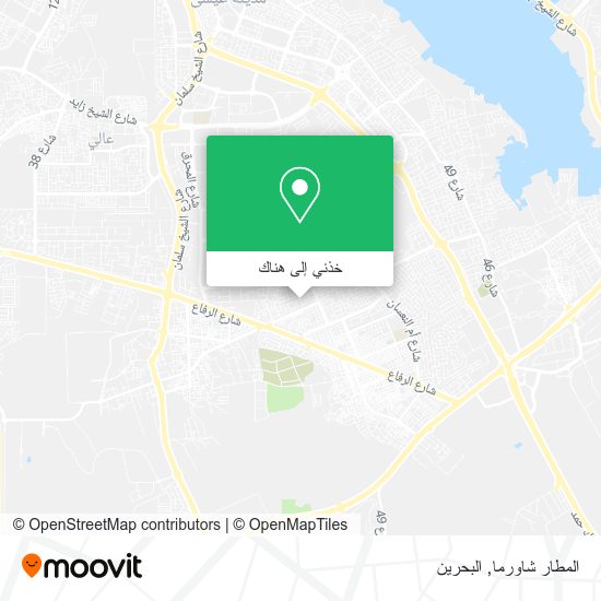 خريطة المطار شاورما