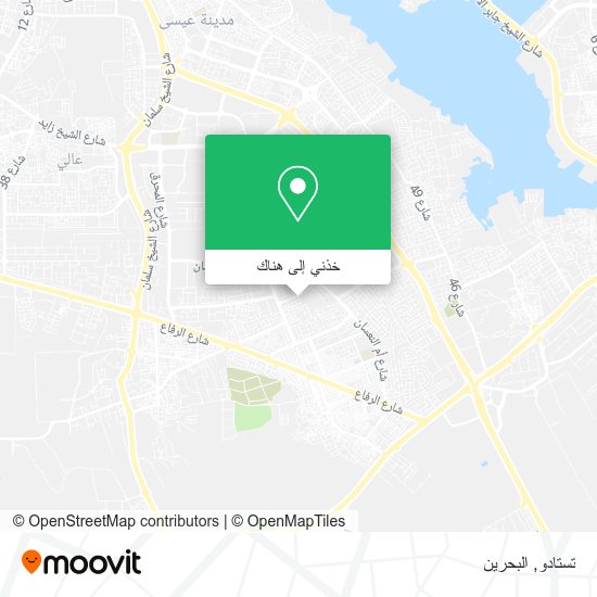 خريطة تستادو