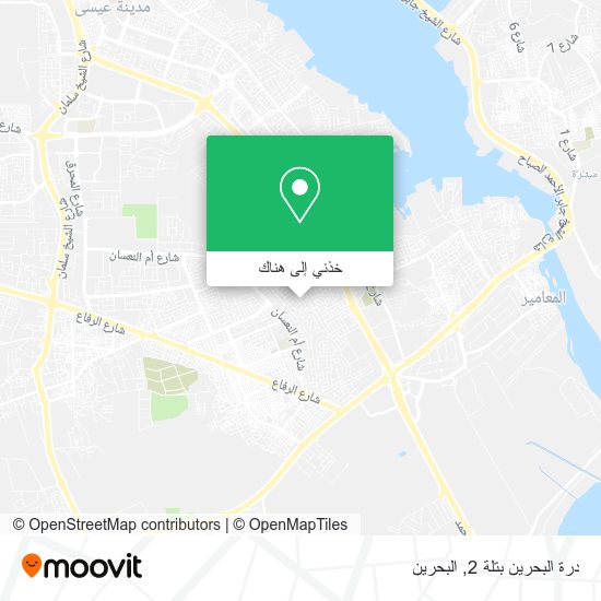 خريطة درة البحرين بتلة 2