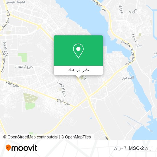 خريطة زين MSC-2