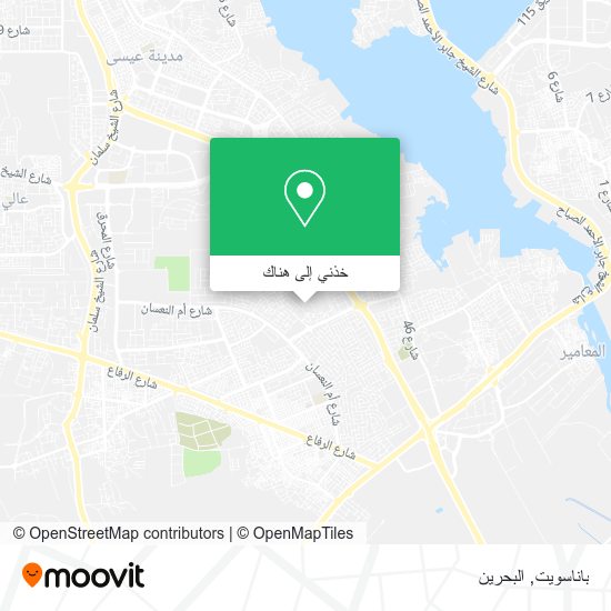 خريطة باناسويت