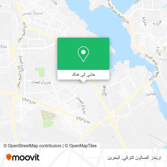خريطة تريندز الصالون التركي