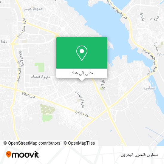 خريطة صالون قناص