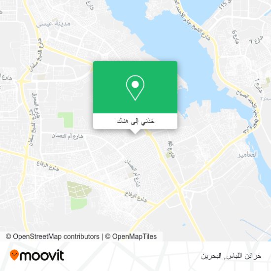 خريطة خزائن اللباس