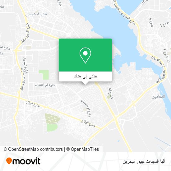 خريطة ألبا السيدات جيم