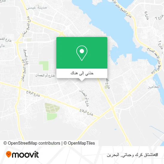 خريطة #هاشتاق كرك وجباتي