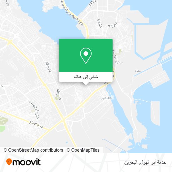 خريطة خدمة أبو الهول
