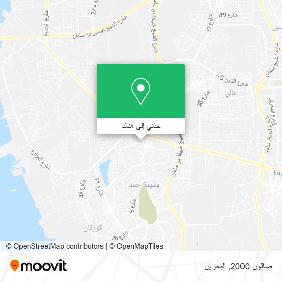 خريطة صالون 2000