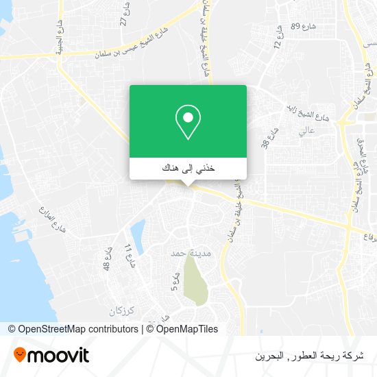 خريطة شركة ريحة العطور