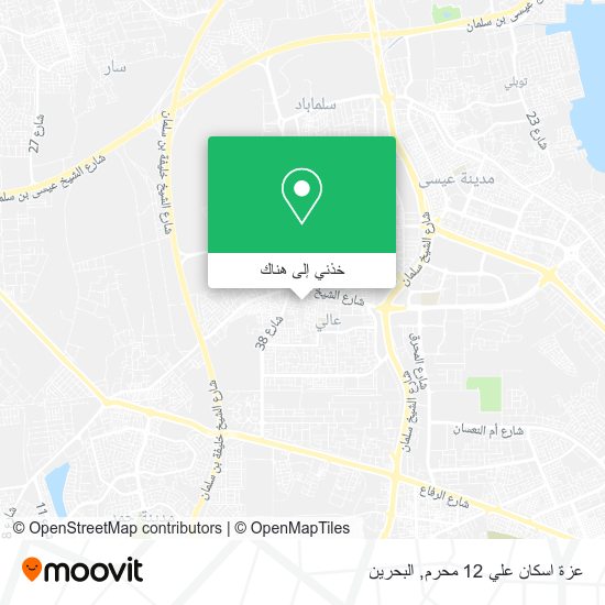 خريطة عزة اسكان علي 12 محرم