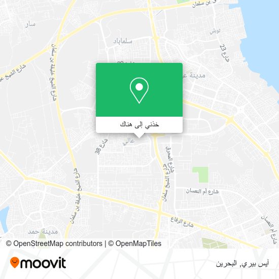 خريطة آيس بيري